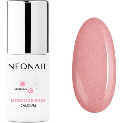 Neonail modelovací báze Calcium Bubbly Pink 7,2 ml