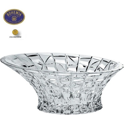 Crystal Bohemia skleněná mísa PATRIOT 330 mm