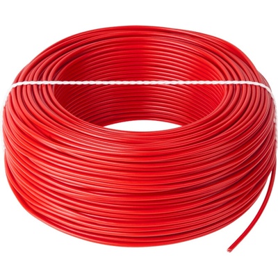 Elektrokabel CYA 1x2,5 červený lanko 100m KAB0880