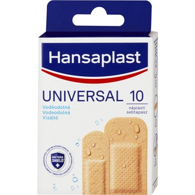 Hansaplast UNIVERSAL náplasť vodeodolná 10 ks