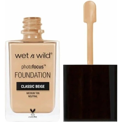 Wet n Wild Photo Focus vysoce krycí zmatňující make-up Classic Beige 30 ml