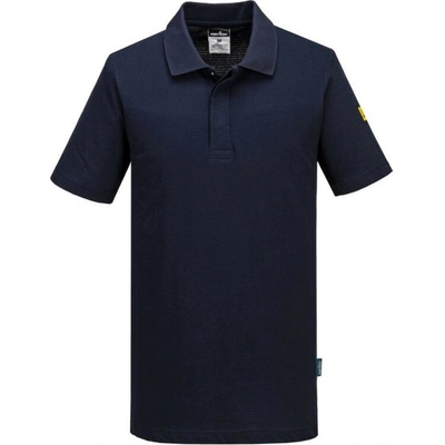 Portwest Polokošile ESD AS21 krátký rukáv antistatická Navy 5XL