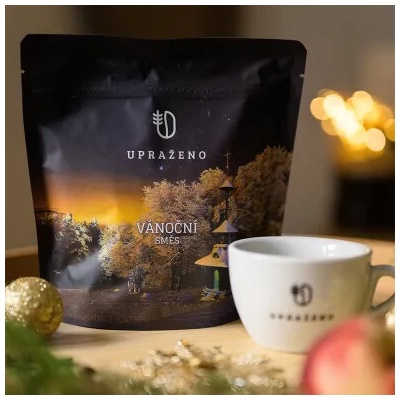 Upraženo Vánoční směs 2026 100% Arabica zrnková 250 g