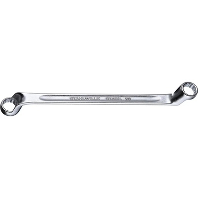 Stahlwille Obojstranný očkový kľúč 20a 1/2 x 9/16" hlboko vyhnutý palcový 41443234