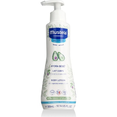 Mustela Hydra Bébé Body Lotion lehké tělové mléko pro péči o dětskou pokožku 300 ml