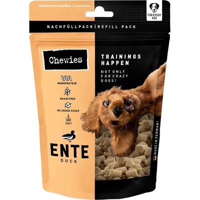 Chewies tréninkové pamlsky výhodné kachna 4 x 175 g