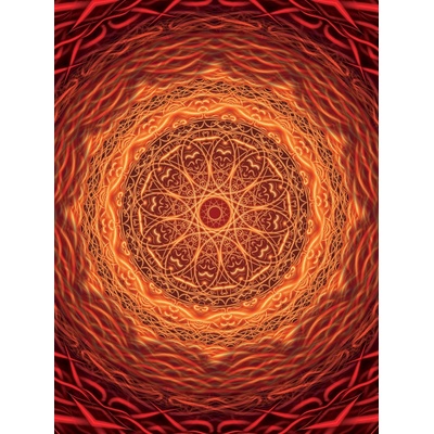 Preinterier Fototapeta panel - PL0624 - Mandala vlies - 206cm x 275cm