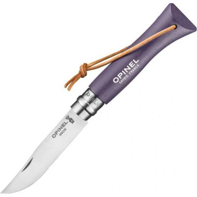 Opinel N°06 BUSHWACKER 7 cm, sivofialová, hrabové drevo