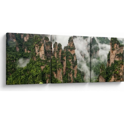 Obraz - National Park Zhangjiajie, Čína, trojdielne 120x40 cm