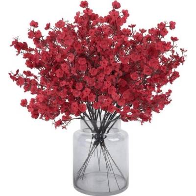 N&T NIETING Umělé květiny, 12 kusů, umělé květiny gypsophila, umělé hedvábné květiny pro domácí