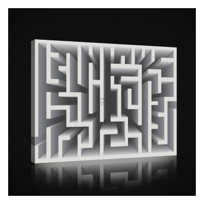 Obraz na plátne obdĺžník - OB1002 - Labyrint 60cm x 40cm - O4