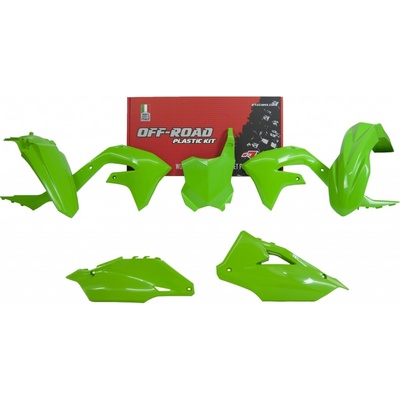 Rtech sada plastů Kawasaki zelená 5 dílů