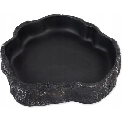 Repti Planet miska na krmení černá 19,5 x 17,5 x 4,2 cm – Hledejceny.cz