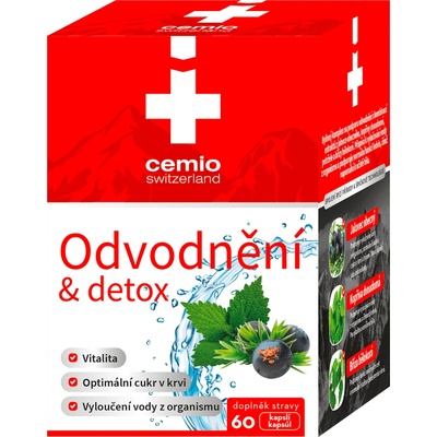 Cemio Odvodnění & detox 60 kapslí