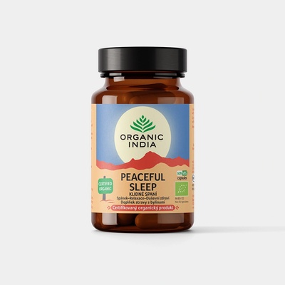 Organic India Peaceful Sleep 60 kapslí