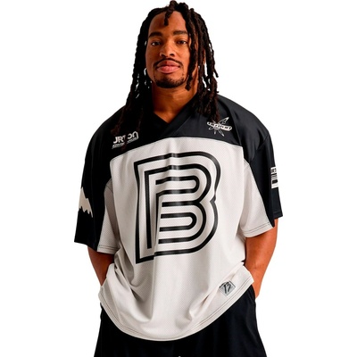 Burton B SS Jersey Shirt Stout White/True Black 25/26