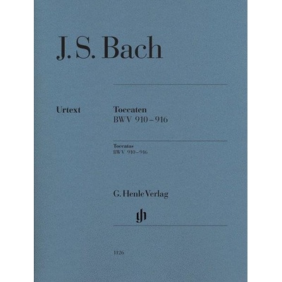 J. S. Bach Toccatas BWV 910-916 noty na sólo klavír – Hledejceny.cz