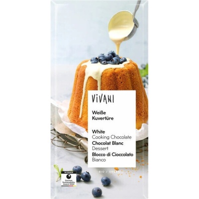 Vivani Čokoláda biela na varenie Bio 150 g