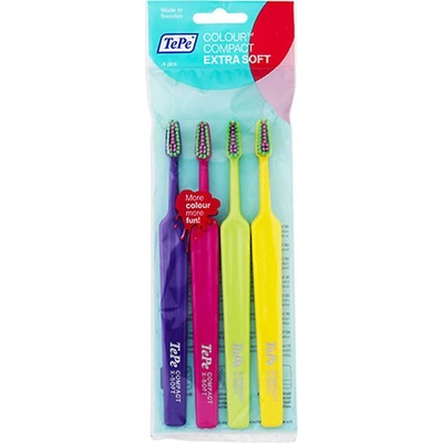 TePe Compact Colour Extra soft 4 ks