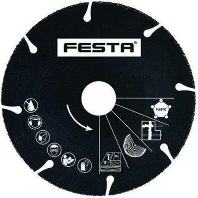 Kotouč řezný univerzální karbidový Ø 230 x 1,5 x 22,2 mm, FESTA