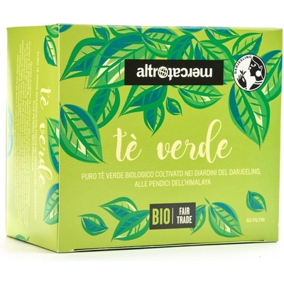 AltroMercato Bio zelený čaj Darjeeling Ambootia 50 x 2 g