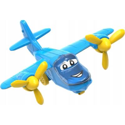 Mikro trading Letadlo veselé 24 cm volný chod