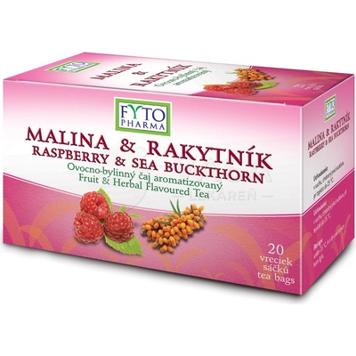 FYTO MALINA & RAKYTNÍK ovocno bylinný čaj 20 x 2 g