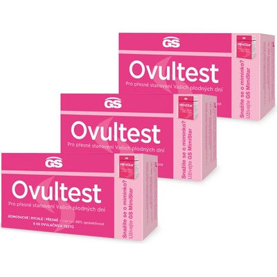 GS Ovultest 3 x 6 ks