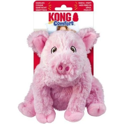 Kong Comfort Kiddos plyšová prasiatko 10,8 x 12,7 x 15,9 cm