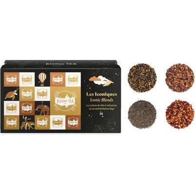 Kusmi Tea Sada čajů ICONIC mušelínové 24 ks