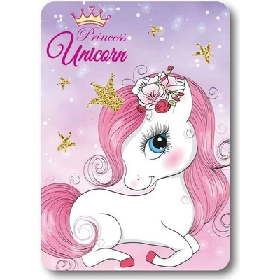 FARO Fleece deka Jednorožec Princess