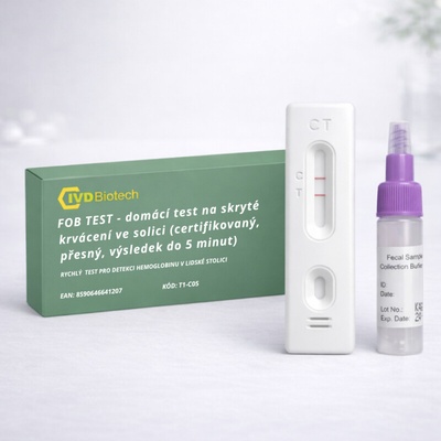FOB test test na skryté krvácení ve stolici 1 ks