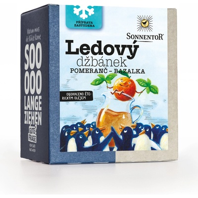 Sonnentor Ľadový džbánok Bio pomaranč bazalka 40 g