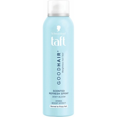 Schwarzkopf Taft Goodhair+ Osviežujúci sprej s vôňou rozkvitnutých kvetov 150 ml
