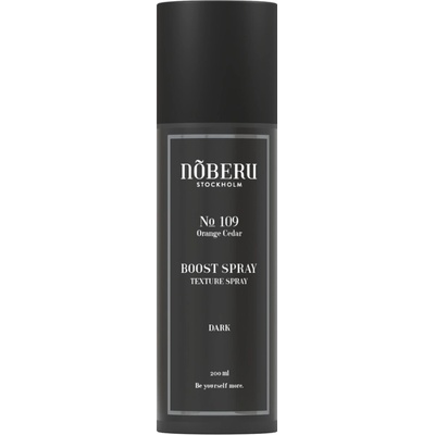 Noberu Orange Cedar Dark matný pudr a suchý šampon ve spreji 200 ml