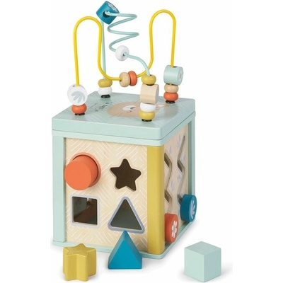 Saro Baby Drevená kocka Activity 8424568033454