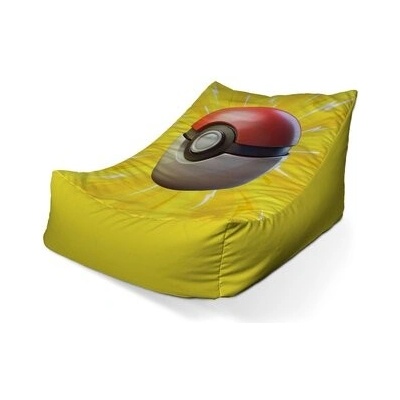 Sablio sedací vak lounge Pokemon ball Exploze 80 x 95 x 50 cm