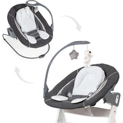 Hauck Alpha Bouncer Deluxe melange šedá