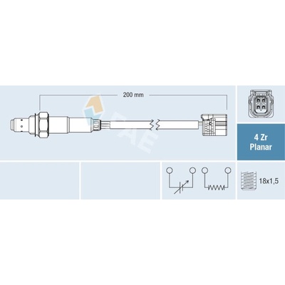 Lambda sonda FAE 77786