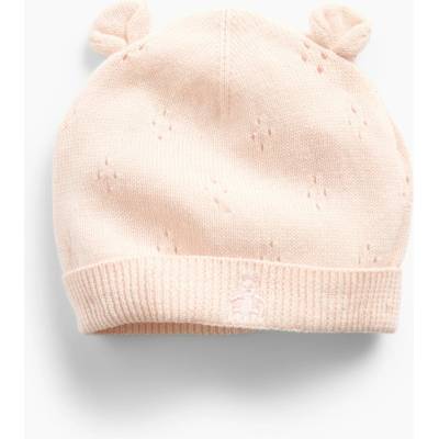GAP Baby pletená čiapka Brannan Bear Ružová