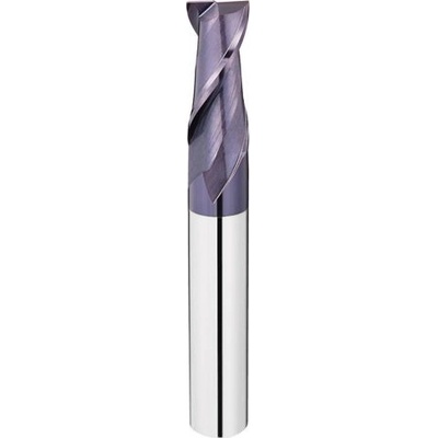 Fréza stopková tvrdokovová dvoubřitá (pro materiály do 55 HRC) 4x50/11 (D2=4 mm)TialN