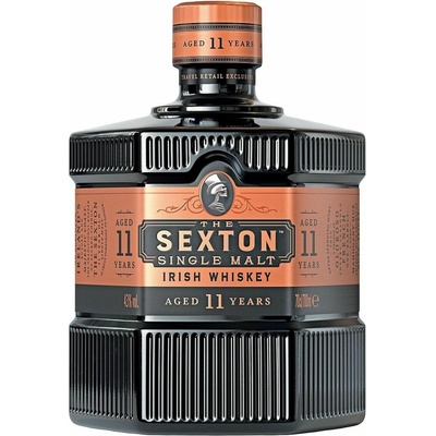 Sexton 11 Y.O. Single malt Irish whiskey 43% 0,7 l (holá láhev)